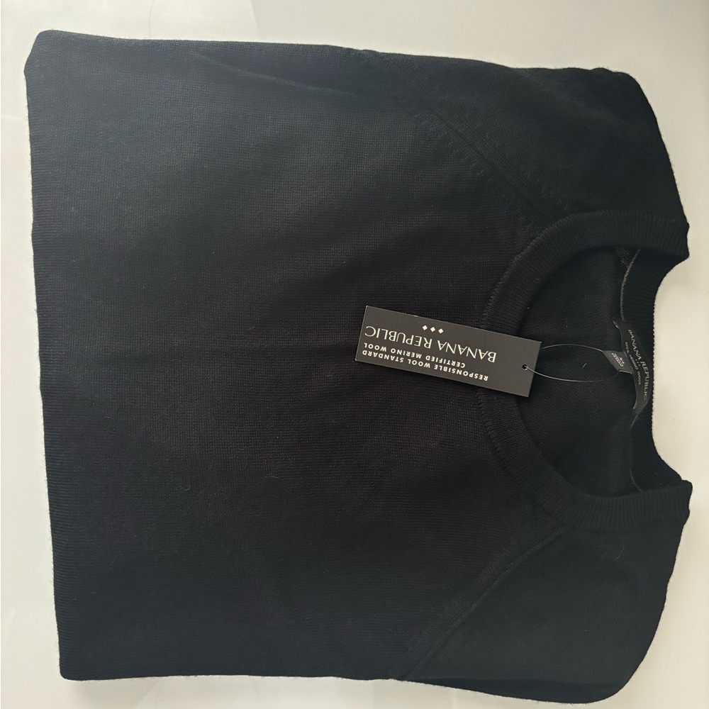 Banana Republic 100% Merino Wool Long Sleeve Crew Sweater XL